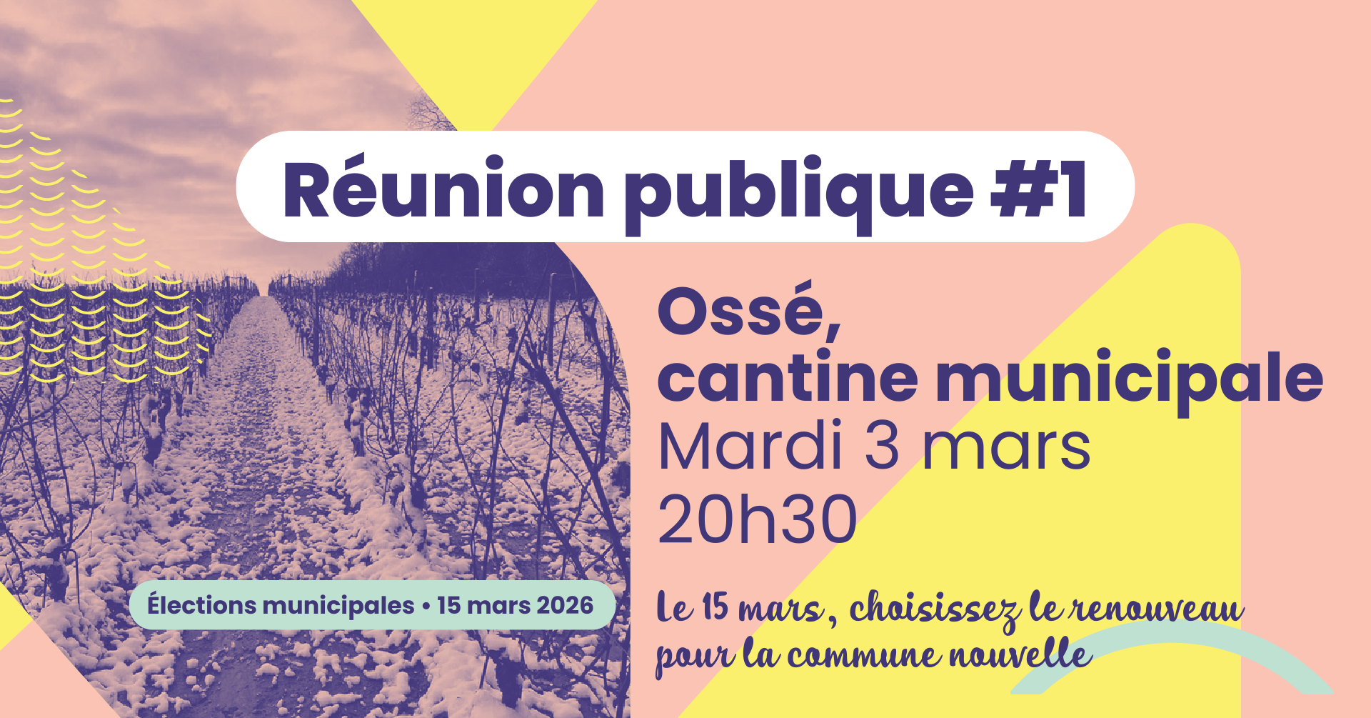 Réunion publique #1